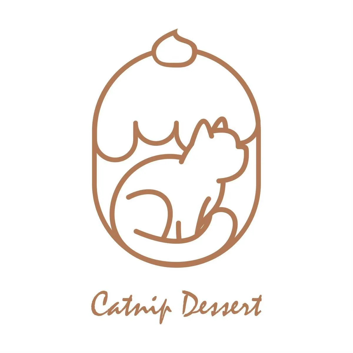 貓薄荷手作甜點Logo